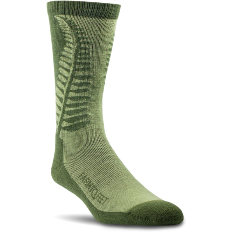 Farm To Feet Everyday Greenville Fern Light Cushion Crew in Mosstone