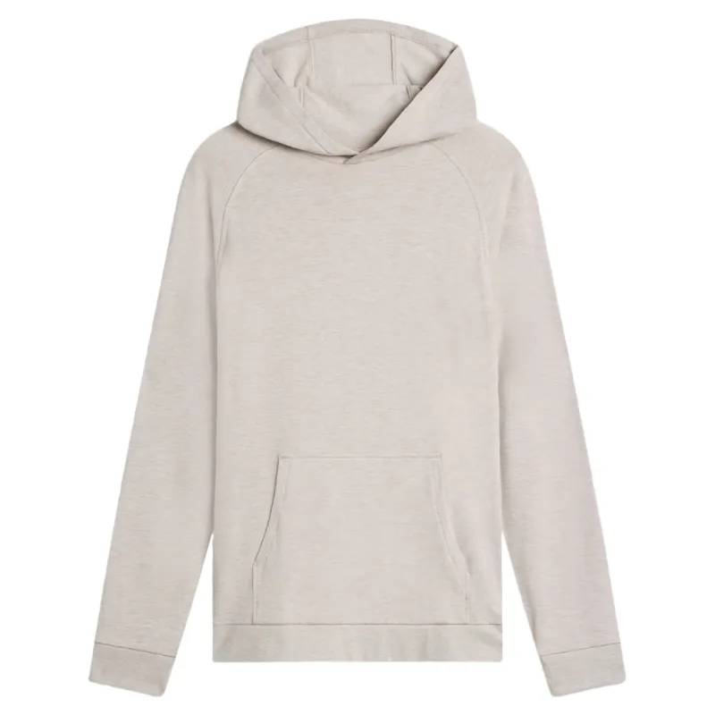 Free Fly Bamboo Lightweight Fleece Hoodie in Heather Desert Tan-2