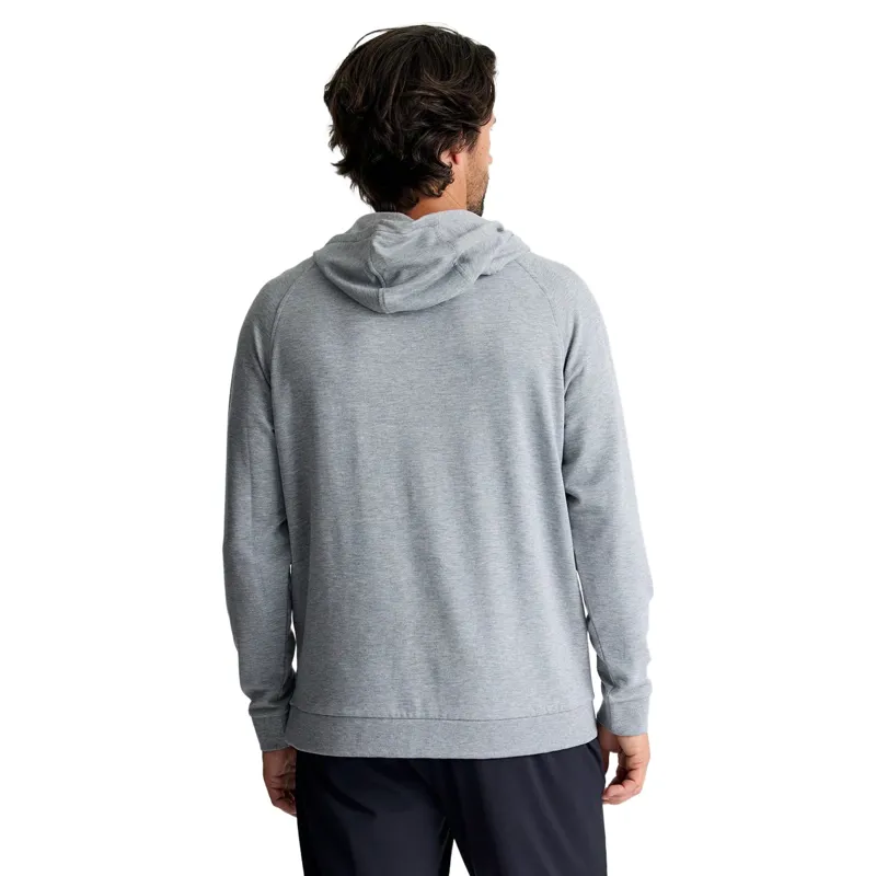 Free Fly Bamboo Lightweight Fleece Hoodie in Heather Grey-1