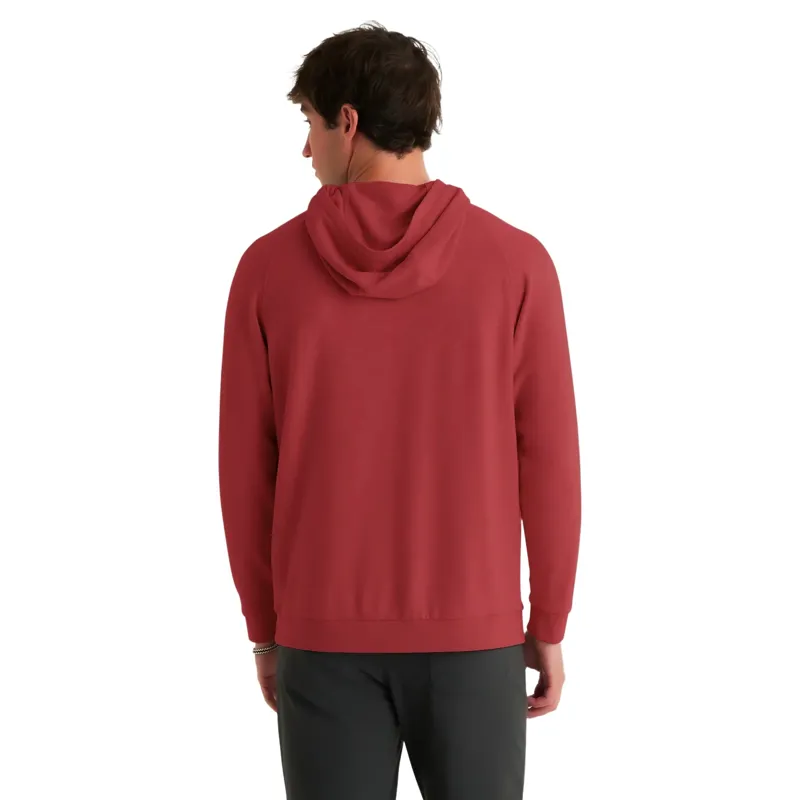 Free Fly Bamboo Lightweight Fleece Hoodie in Red Currant-1