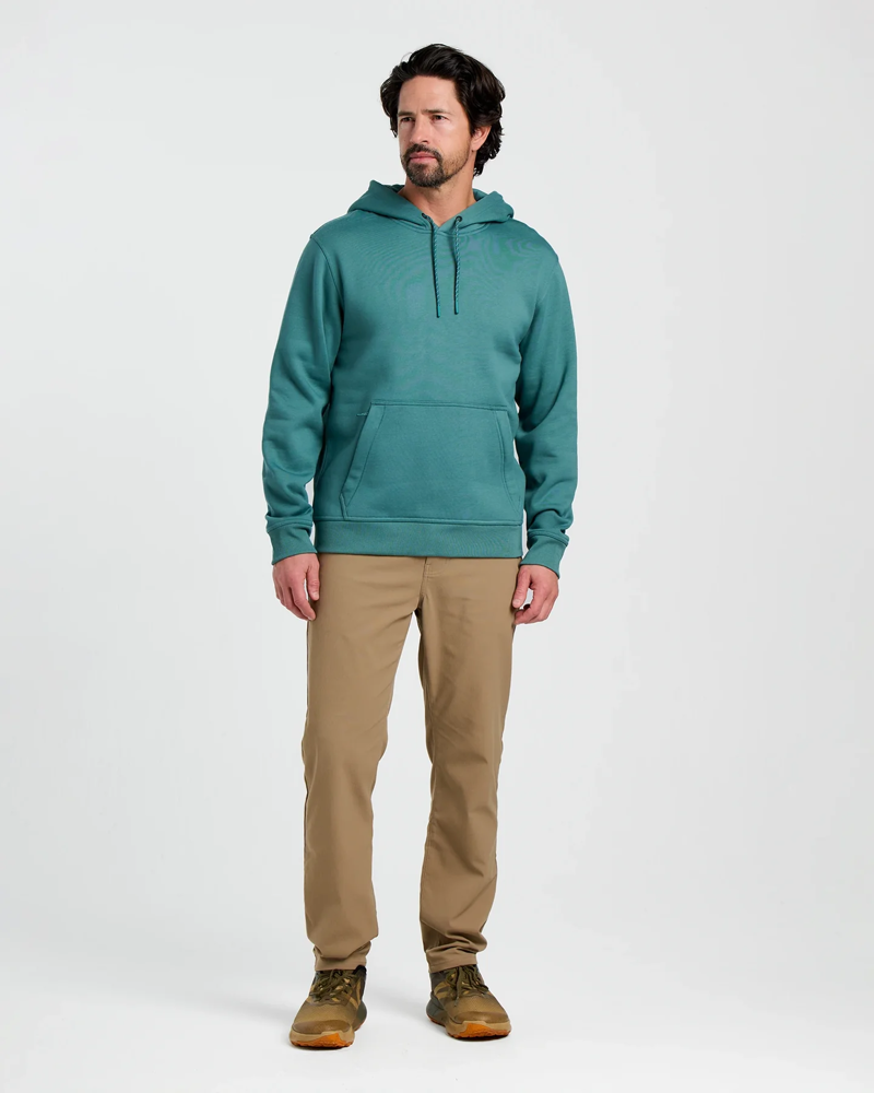 Free Fly Bamboo Northcoast Fleece Pullover Hoodie in Sea Pine-1