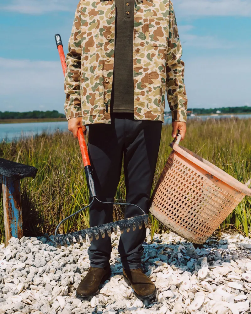 Free Fly Passage 5 Pocket Pant in Black Sand-5