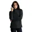 Free Fly Women's Bamboo Lightweight Fleece Hoodie in Heather Black