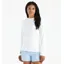 Free Fly Women's Bamboo Shade Long Sleeve II in Bright White