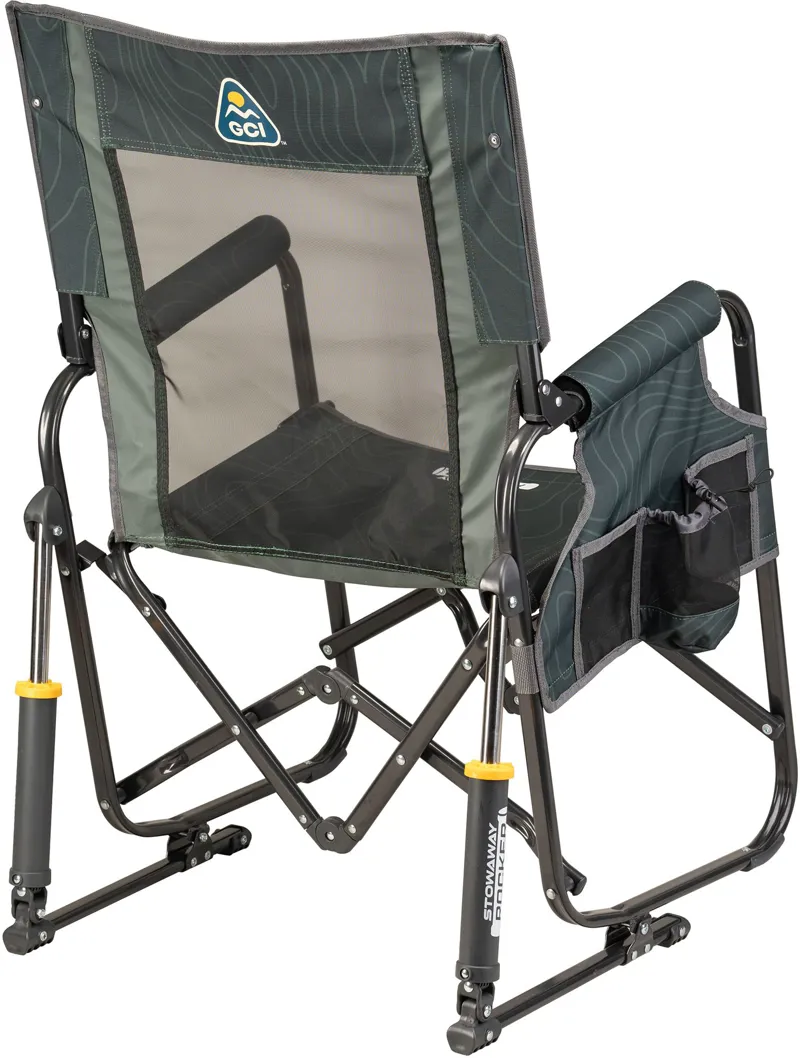 GCI Outdoor Stowaway Rocker in Hunter Topo-2