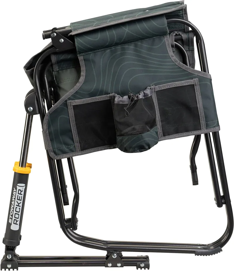 GCI Outdoor Stowaway Rocker in Hunter Topo-3