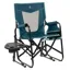 GCI Outdoor Stowaway Rocker w/ Side Table in Teal