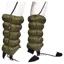 Gear Envie Hikas Gaiters in Winter Moss