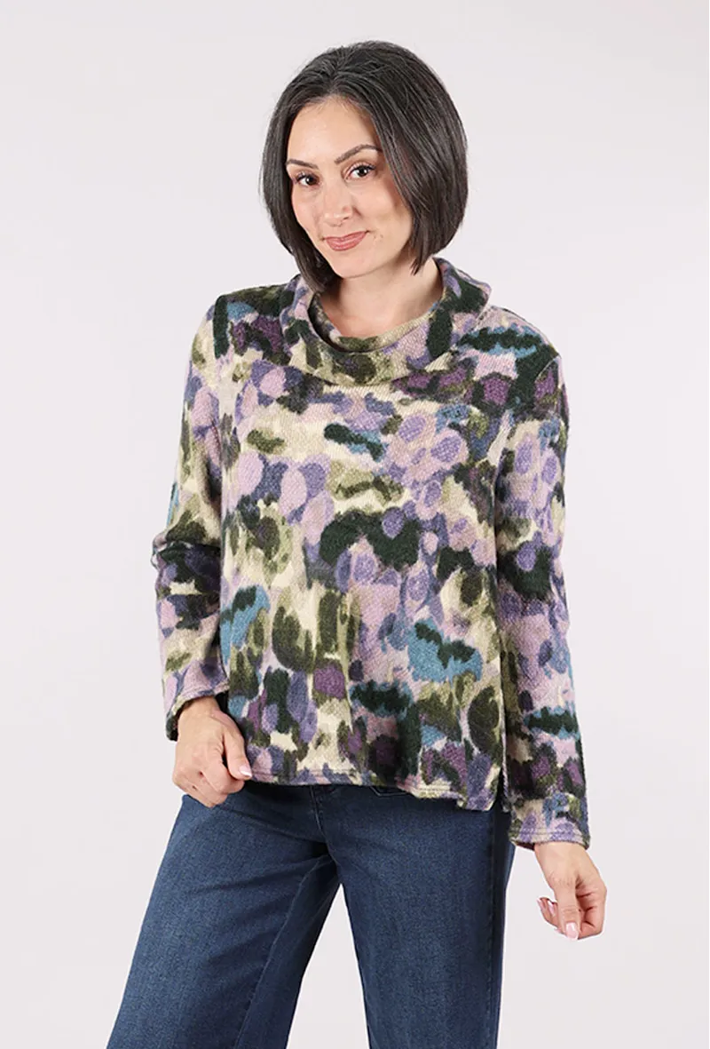 Habitat Aspen Knit Brushstrokes Easy Cowl in Midnight