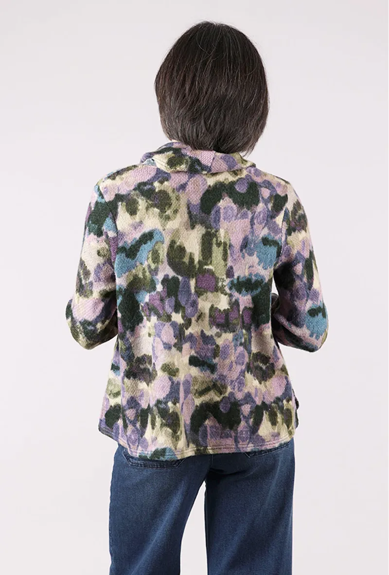 Habitat Aspen Knit Brushstrokes Easy Cowl in Midnight-2