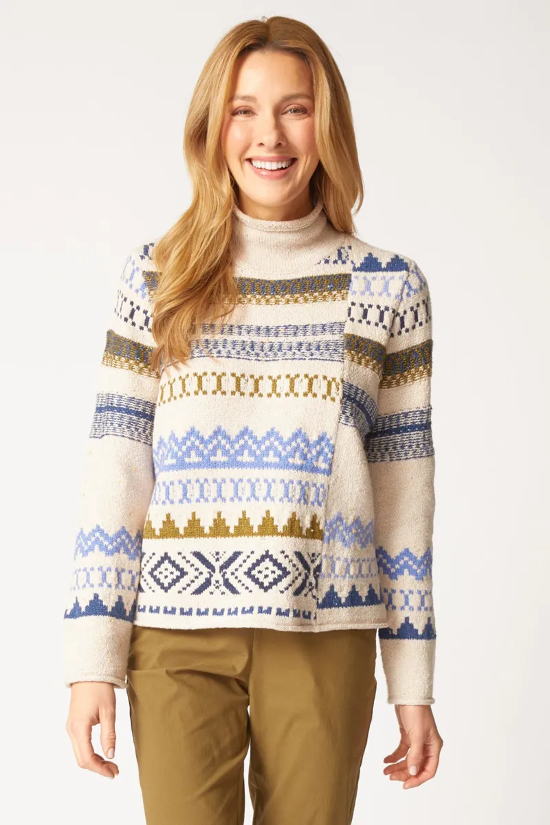 Habitat Chic Chalet Snowdrift Sweater in Dove