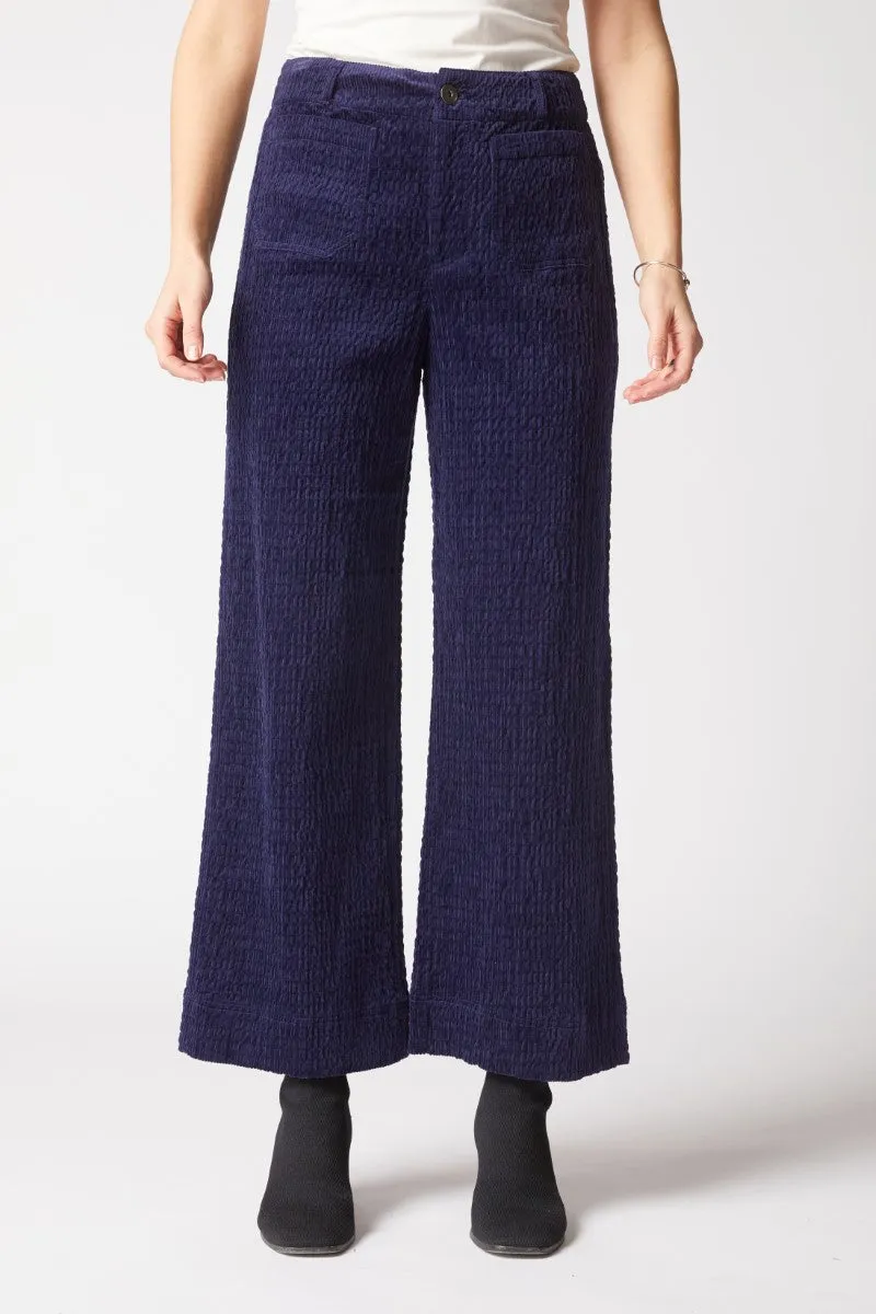Habitat Rustic Stretch Cord Patch Pocket Ankle Pant in Navy