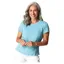 Habitat Women's Cotton Pebble Seamed Tee in Dewdrop