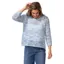 Escape Women's Seasalt Knit Easy Pullover in Blue