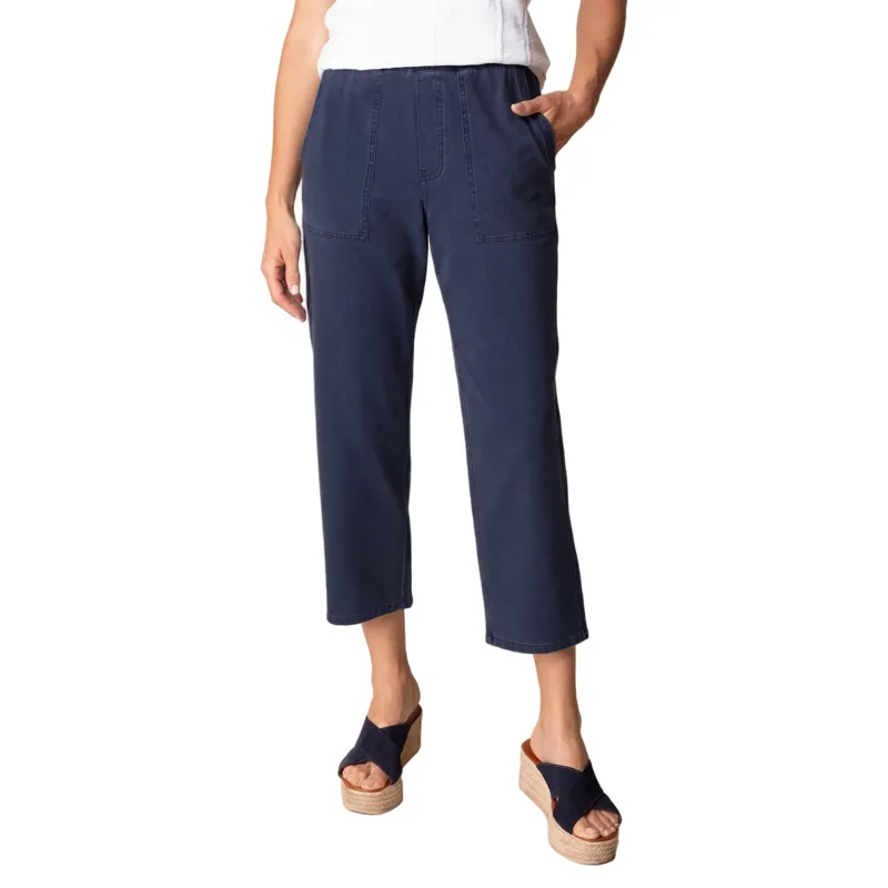 Habitat Women's Stonewash Knit Cargo Pant in Denim