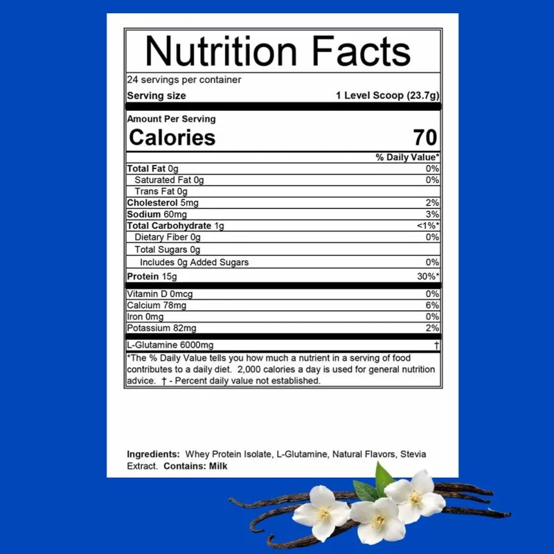 Hammer Nutrition Whey Protein 24 Servings in Vanilla-1