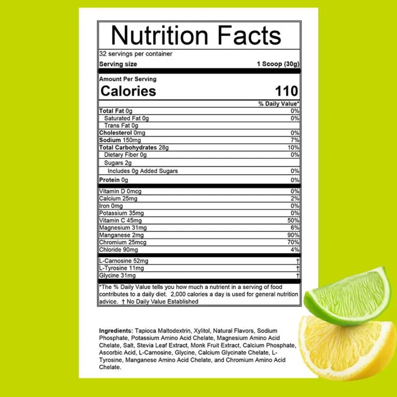 Hammer Nutrition Heed 2.0 32 Servings Sports Drink Lemon Lime-1