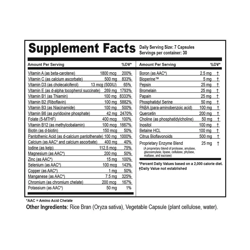 Hammer Nutrition Premium Insurance 120 Capsules-1