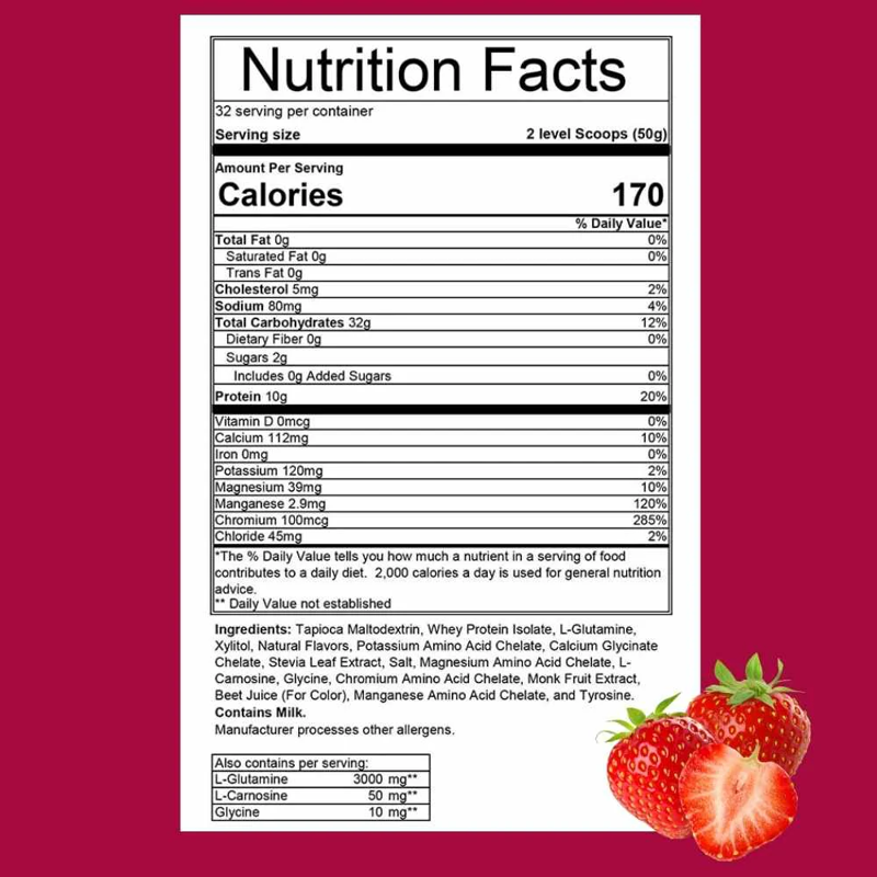 Hammer Nutrition Recoverite 32 Servings Strawberry-1