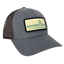 Arcadian Shop Logo Patch Trucker Cap in Heather Gray/Light Steel Gray