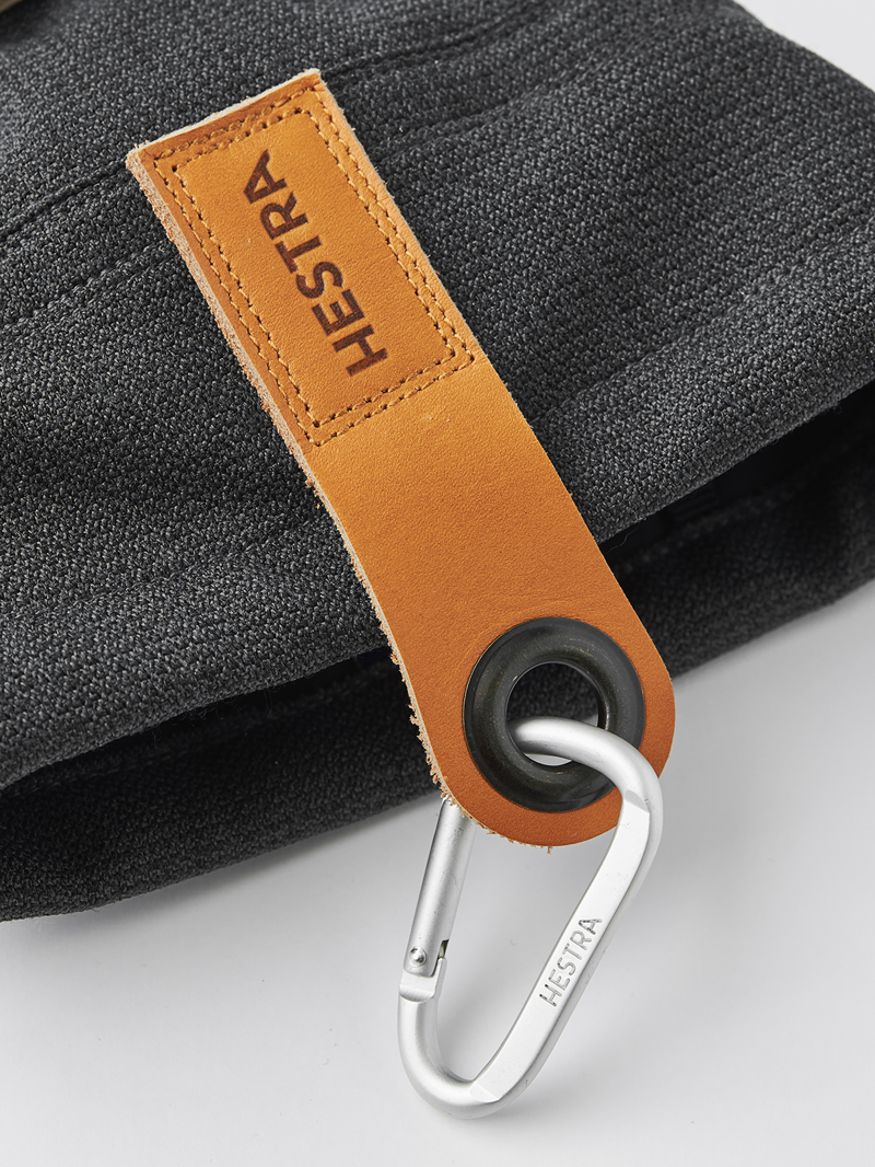 Hestra Army Leather Patrol Gauntlet Glove in Charcoal-2