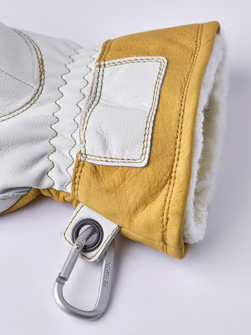 Hestra Falt Guide Glove in Natural/Off White-3
