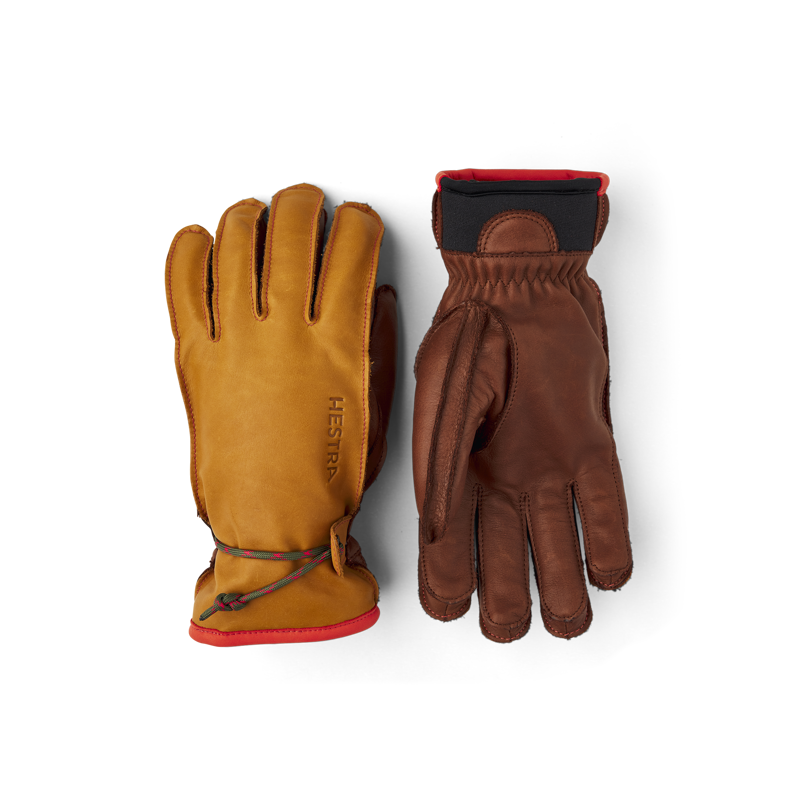 Hestra Wakayama Glove in Cork and Brown