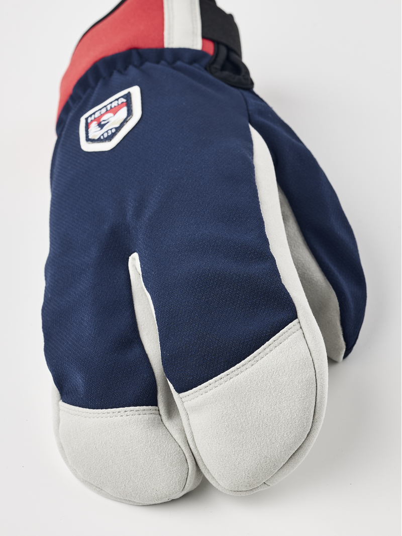 Hestra Wool Terry Windbreaker Split Mitt in Navy-1