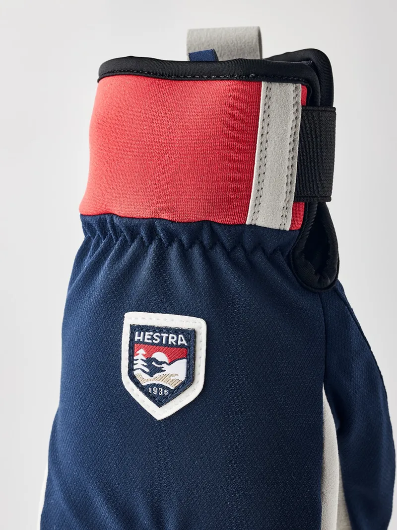 Hestra Wool Terry Windbreaker Split Mitt in Navy-2