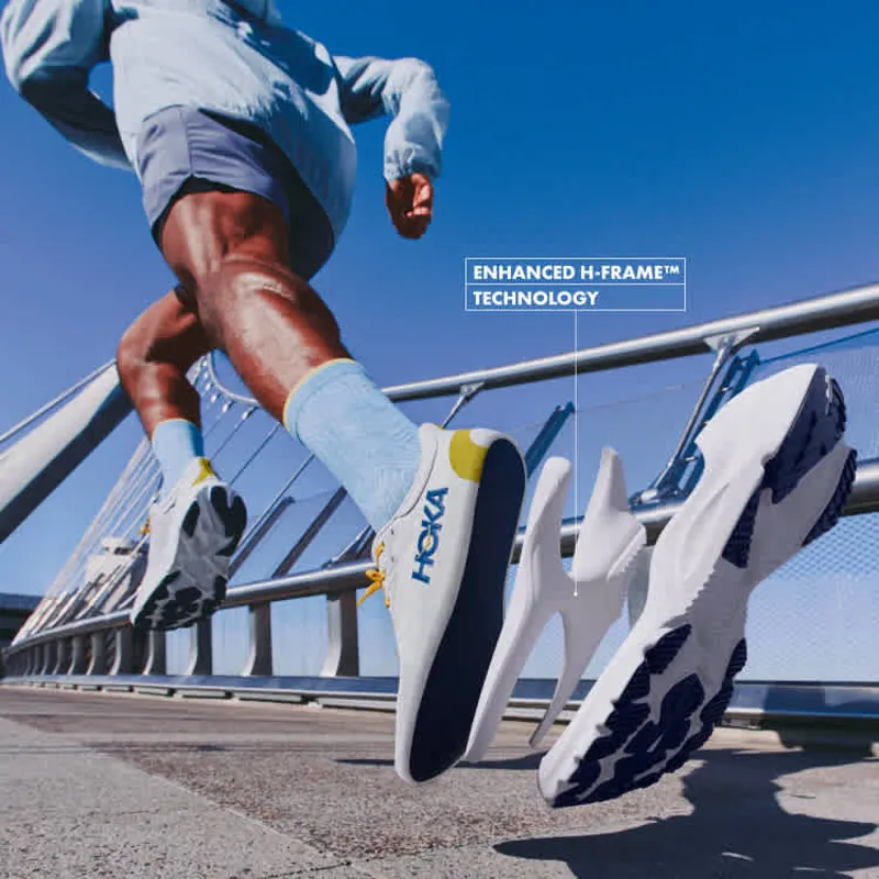 Hoka Arahi 8 Running Shoe in Stardust/Cosmic Grey-4