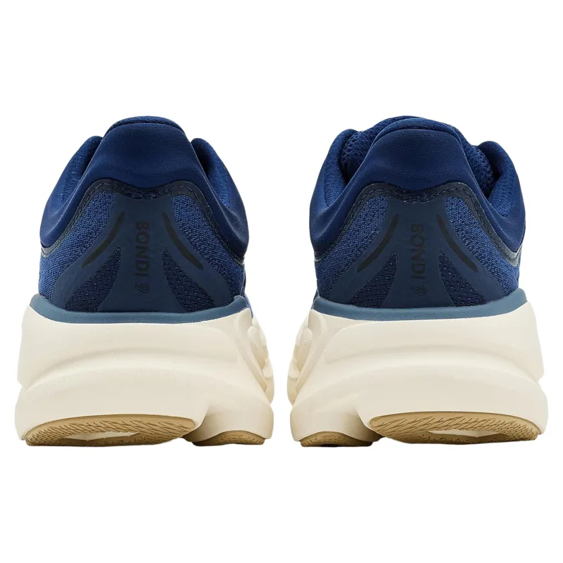 Hoka Bondi 9 Running Shoe in Midnight Blue/Varsity Navy-5