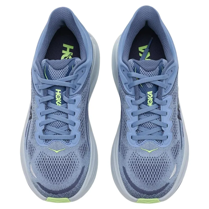 Hoka Bondi 9 Shoes in Downpour/Thunder Cloud-2