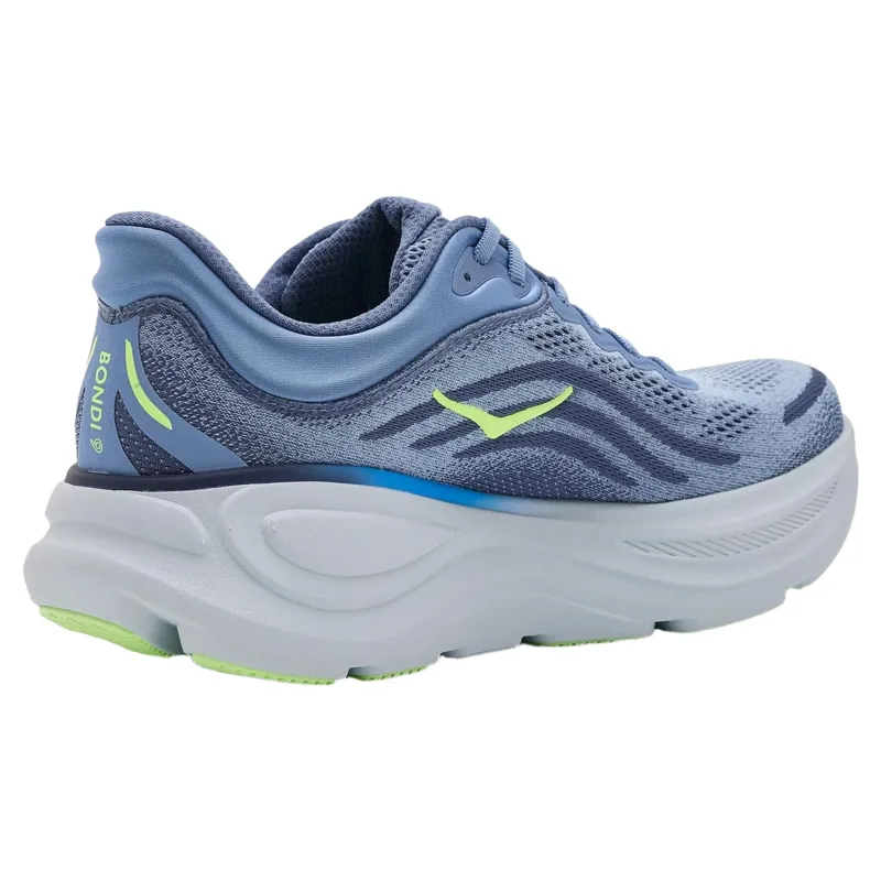 Hoka Bondi 9 Shoes in Downpour/Thunder Cloud-4