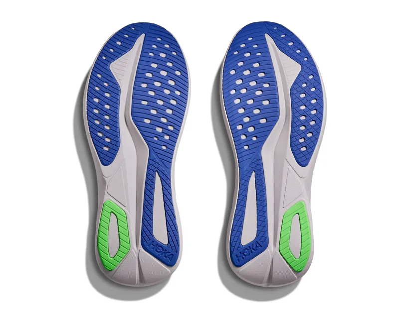 Hoka Mach 7 in Ash Grey/Cobalt Blue-6