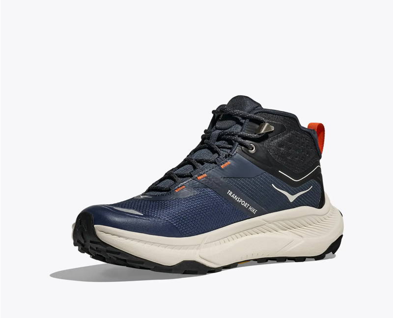 Hoka Transport Hike GTX Hiking Shoe in Varsity Navy/Truffle Salt-2