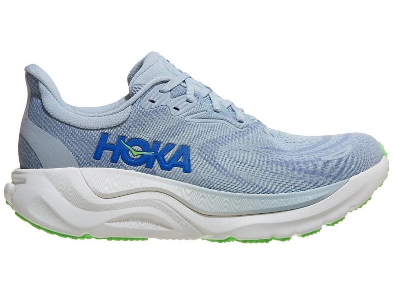 Hoka Arahi 8 Running Shoe in Mineral Blue/Washed Blue