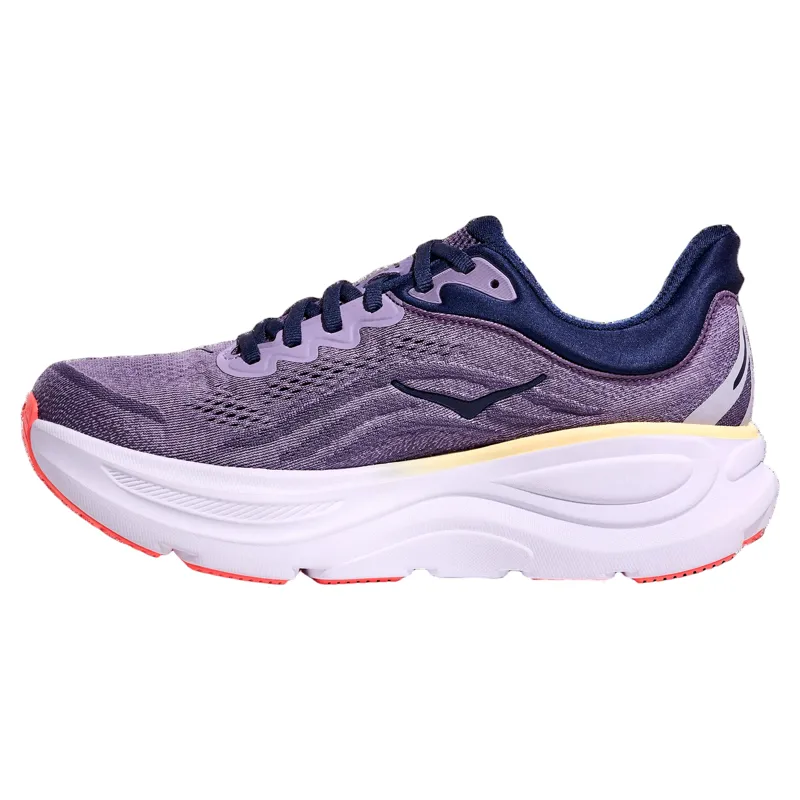 Hoka Women's Bondi 9 Running Shoe in Berry Jam/Berry Patch-1
