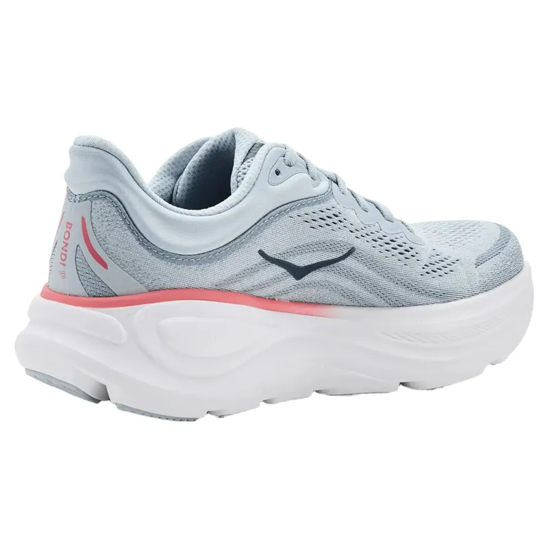 Hoka Women's Bondi 9 Running Shoe in Mineral Blue/Washed Blue-2