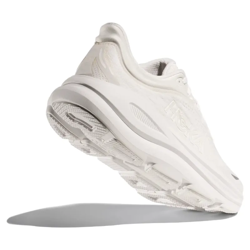 Hoka Women's Bondi 9 Running Shoe in White/White-2