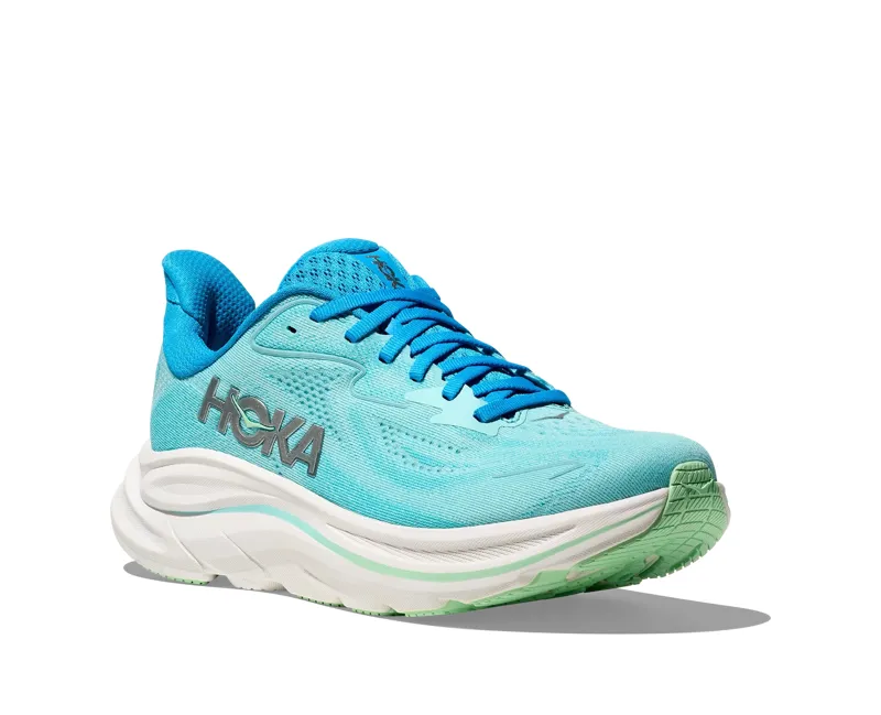 Hoka Women's Clifton 10 in Skyward Blue/Cielo Blue-2