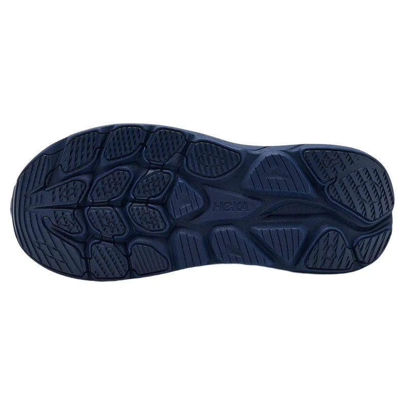 Hoka Women's Clifton 11 GTX in Varsity Navy/Burnt Red-5