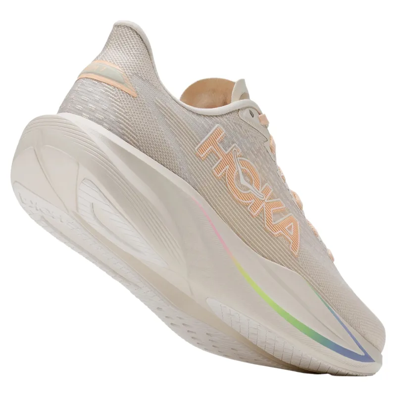 Hoka Women's Mach 7 in Oat Milk/Alabaster-6