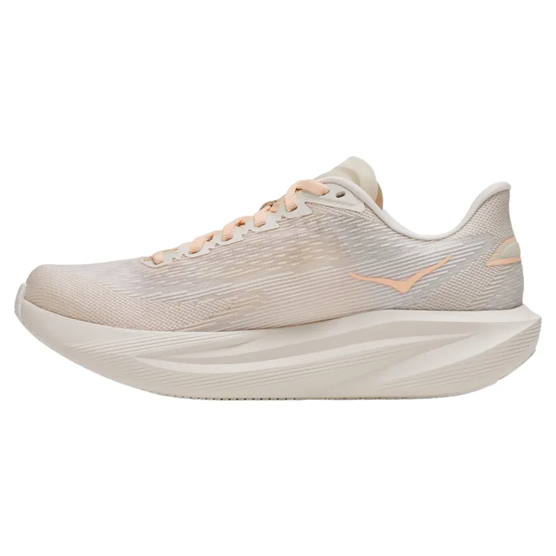 Hoka Women's Mach 7 in Oat Milk/Alabaster-3