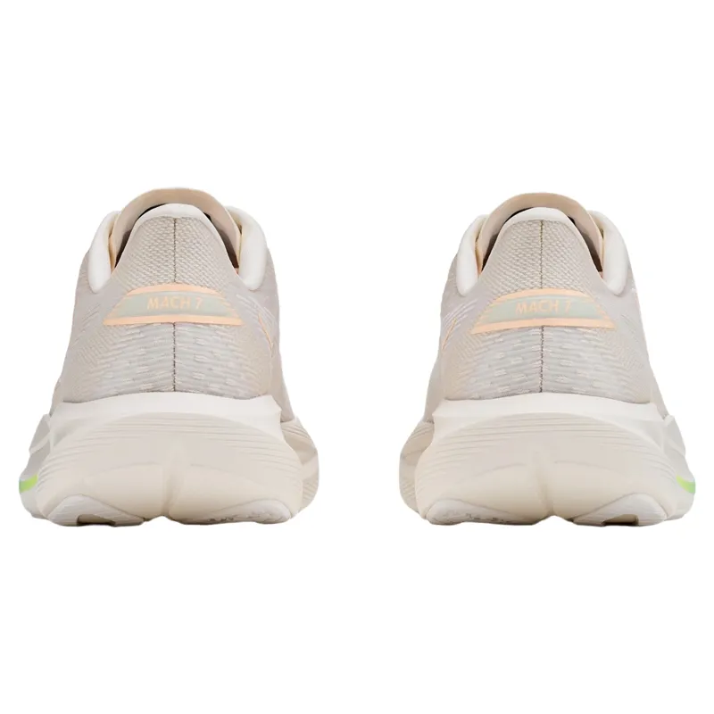 Hoka Women's Mach 7 in Oat Milk/Alabaster-5