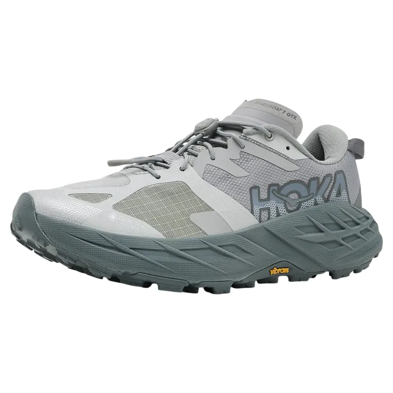 Hoka Women's Speedgoat 7 GTX in Stellar Grey/Galactic Grey-1