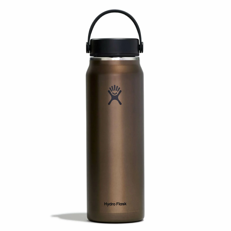 Hydro Flask 32 oz Lightweight Wide Mouth Trail Series in Obsidian