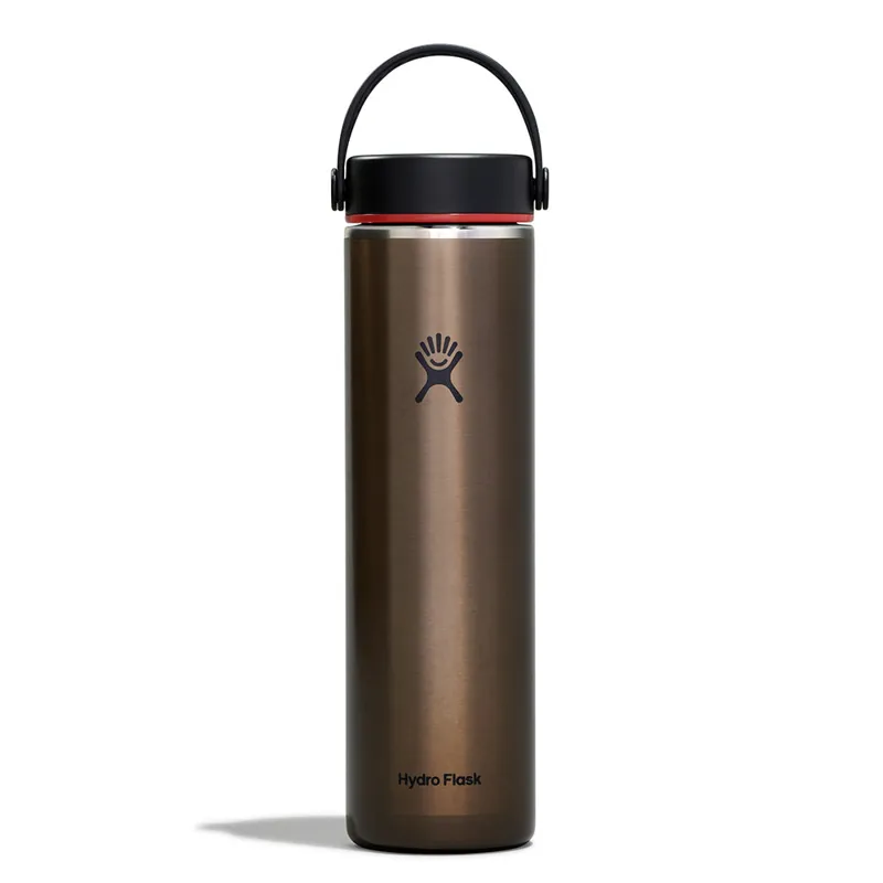 Hydro Flask 24 oz Lightweight Wide Mouth Trail Series in Obsidian