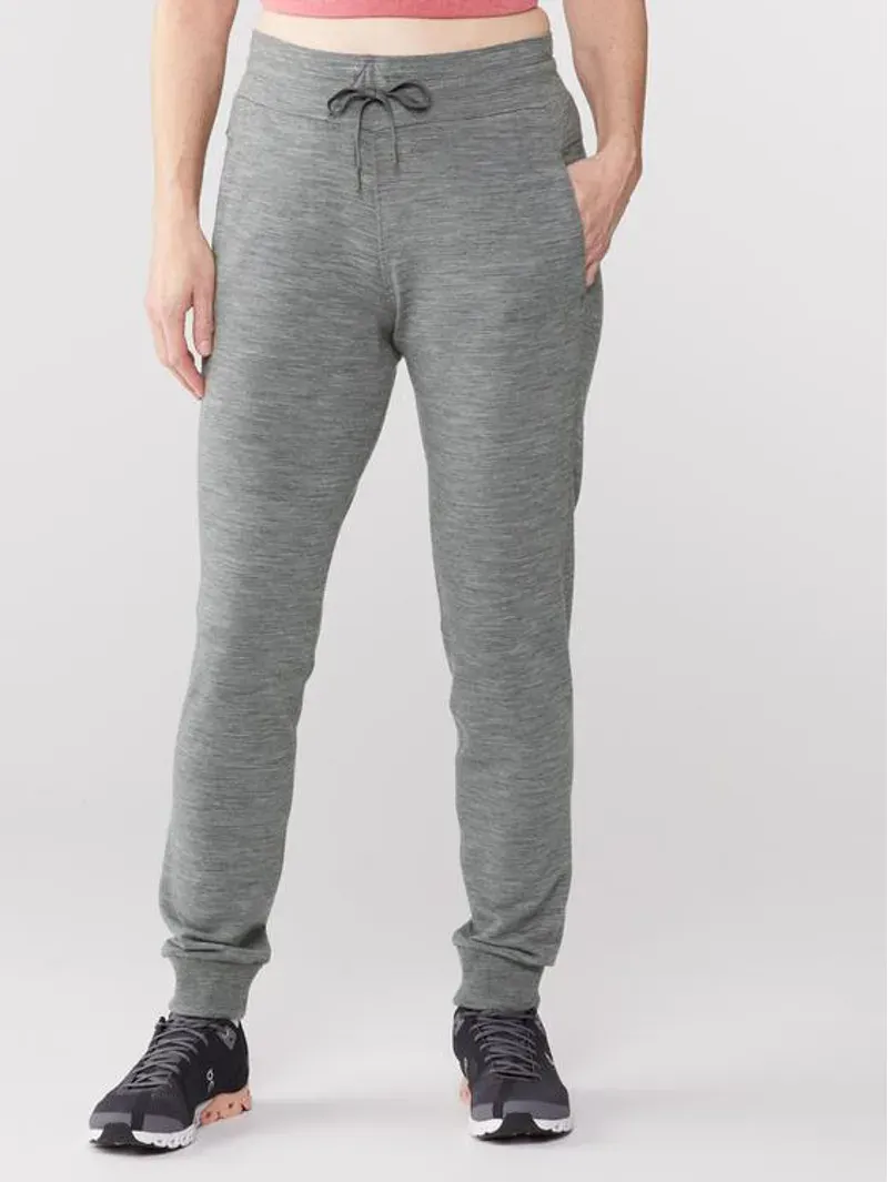 Icebreaker Crush Pants in Gritstone Heather-1