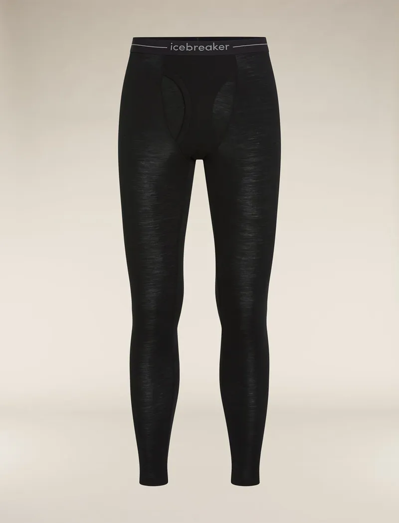 Icebreaker Everyday Thermal Leggings w/Fly in Black