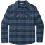 Stio Junction Midweight Flannel Shirt in Mountain Shadow Plaid